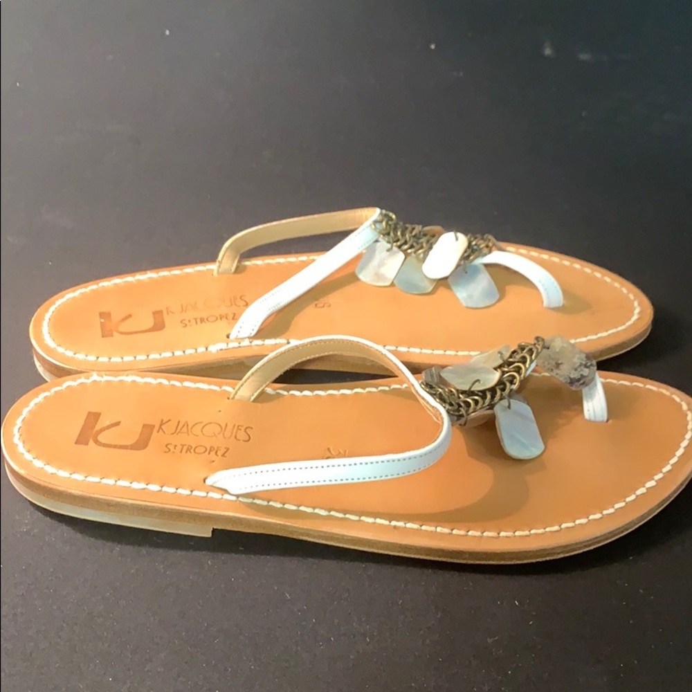 K Jacques Sandals , size 38
